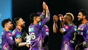 KKR wins against Delhi Capitals