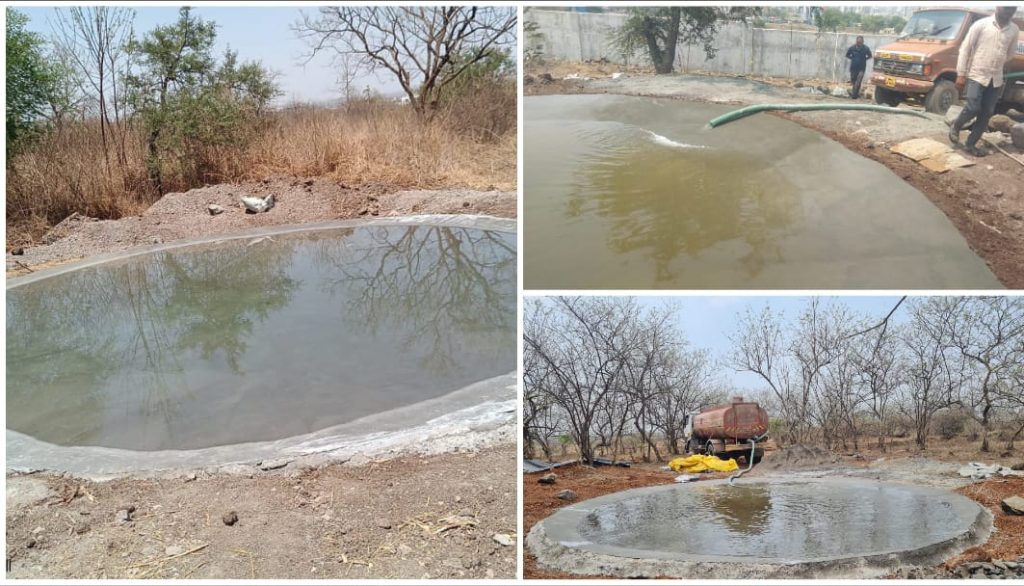 Pune Forest Department Takes Innovative Step Establishes Three Water Ponds for Wildlife Hydration