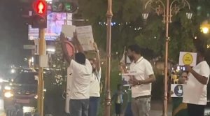 Supporters Rally at Shivar Chowk