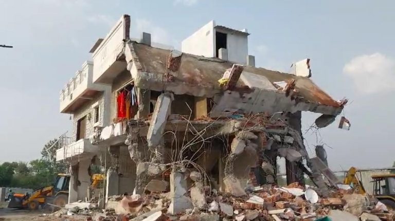 Pune: Moshi Residents Homeless After PCMC Enforces Construction Pune: Moshi Residents Homeless After PCMC Enforces Construction