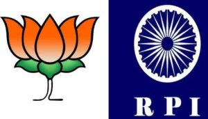 BJP and RPI logo