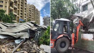 Demolition Drive Against Illegal Pubs