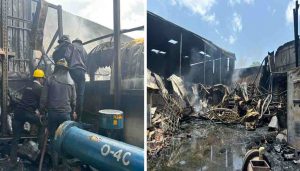 Fire Engulfs Chikhali