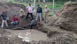 MSEDCL Power Line Damaged