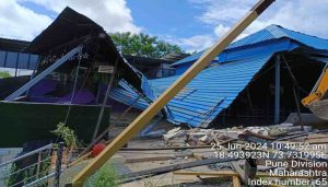 PMRDA Demolishes Illegal Constructions At Bars In Hinjawadi