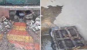 Sewage Water Overflow in Kalyani Nagar