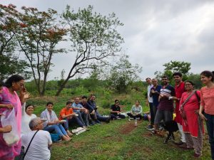 Tree Plantation Drive by Art of Living and Nandanvan Volunteers