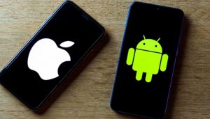 iPhone and Android