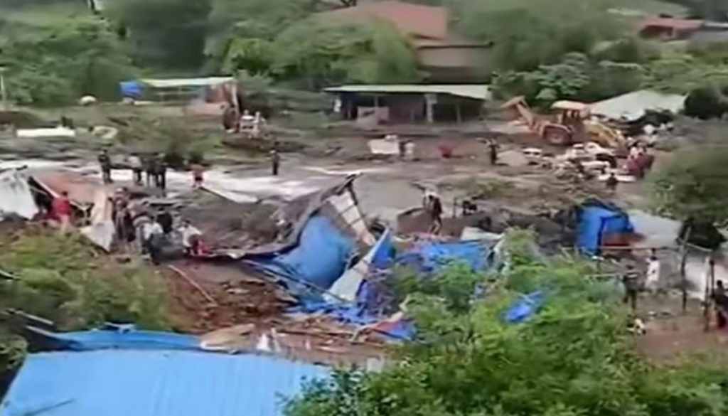 Bhushi Dam Vendors' Shops Demolished