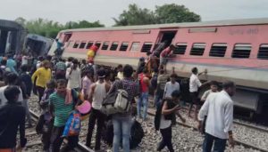 Dibrugarh Express Derails in Gonda