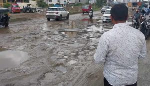 Hazardous Conditions on BRTS Route in Pimpri Chinchwad