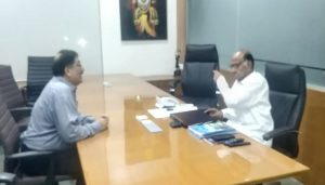 Ikram Khan Meets NCP Chief Sharad Pawar