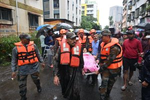 Pune Army Deployed to Aid Flood Relief Efforts in Ekta Nagar