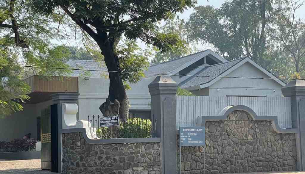 Pune Defence Bungalow Scam
