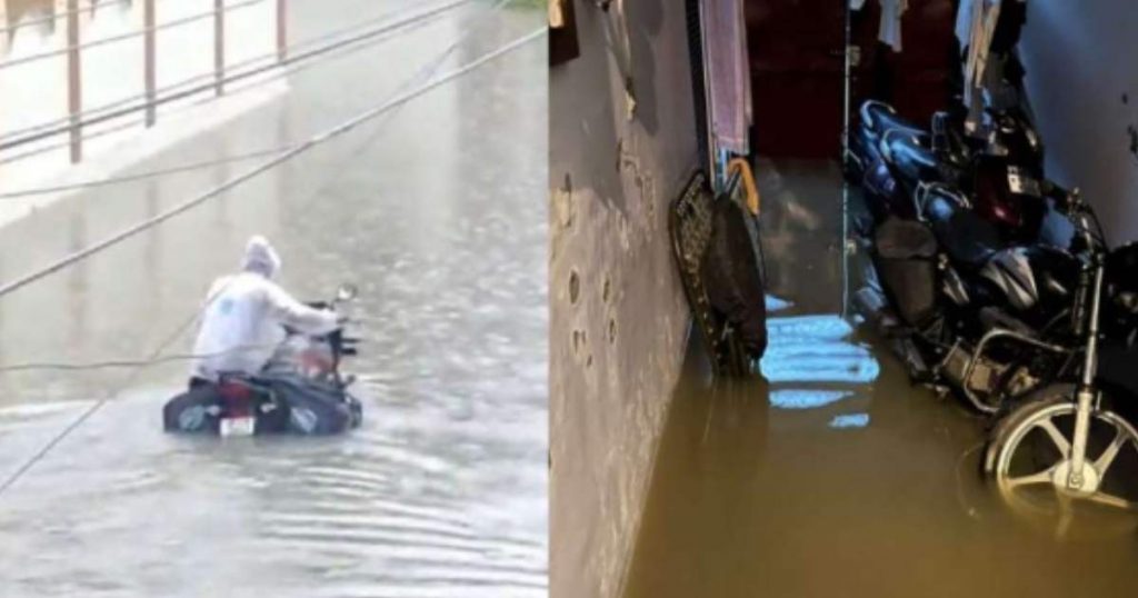 Torrential Rains Flood Lucknow