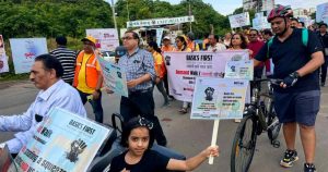Bavdhan Residents Stage Silent Protest