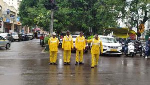 Cybage Boosts Pune Police Morale with Rain Gear Donation