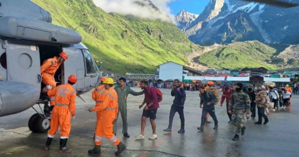 IAF Helicopters Join Rescue Operations