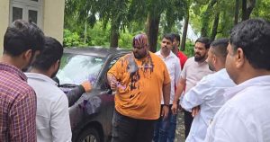 Ink Attack on PWD Engineer in Rajgad Taluka