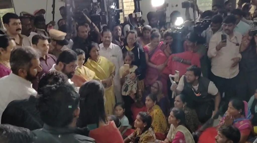 Maharashtra Chief Minister Eknath Shinde Reviews Flood Situation in Pimpri-Chinchwad