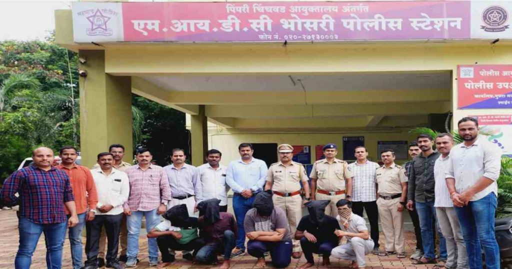 Notorious History-Sheeter and Seven Others Arrested for Fatal Attack in Bhosari