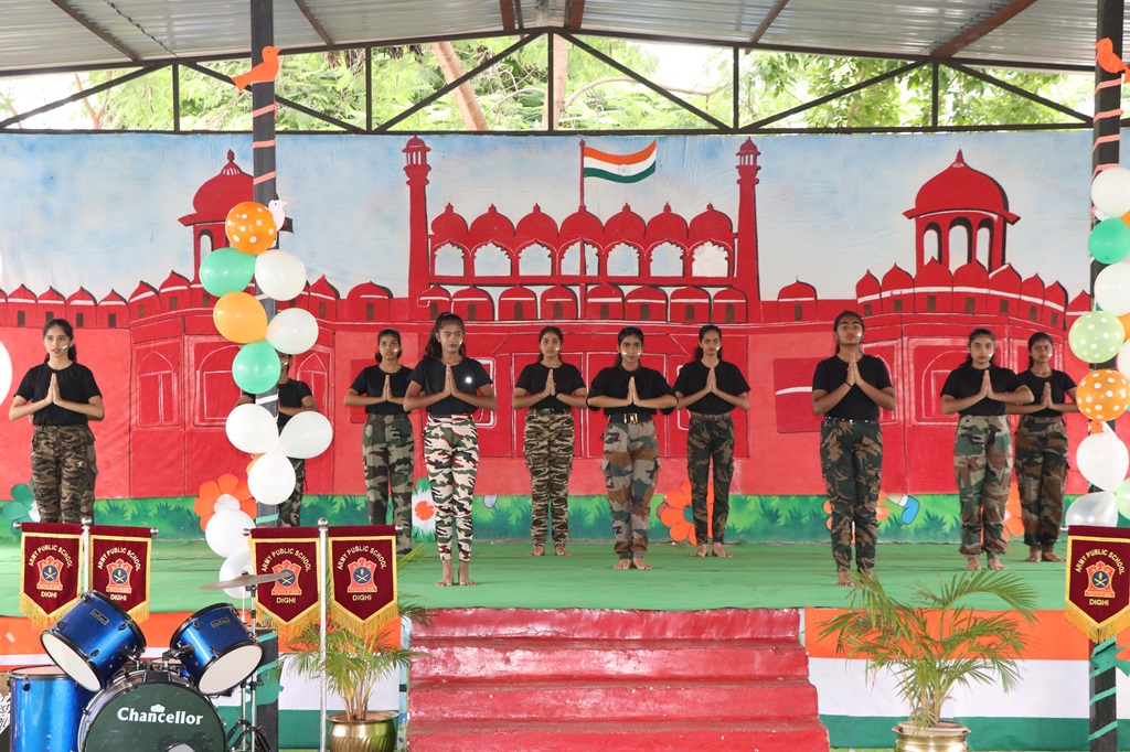 performance by the APS Dighi students