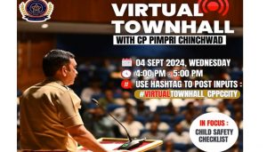 Join Pimpri Chinchwad's Virtual Town Hall with Police Commissioner Vinoy Kumar Choubey