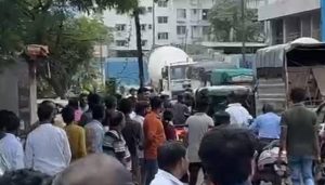 Sand Trader Shot at in Kondhwa