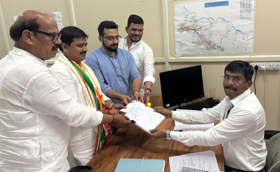 Ajit Gavhane files nomination