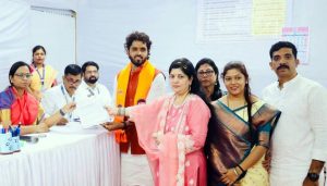 Ganesh Bhokare Files Nomination