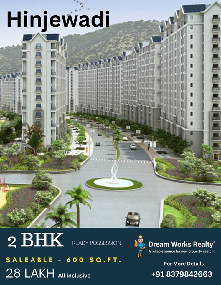 Hinjawadi flat 2 BHK in Pune
