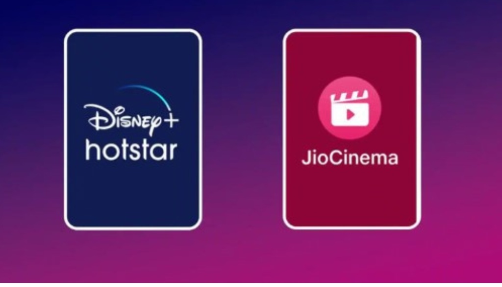 Jio Cinema and Disney+ Hotstar