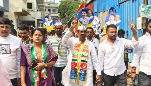 Bapu Pathare in Dhanori campaign
