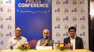 Dr Pramod Chaudhari addressing the Press Conference