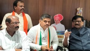 MP Sanjay Raut in Pune