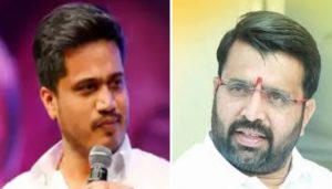 Mahesh Landge and Rohit Pawar