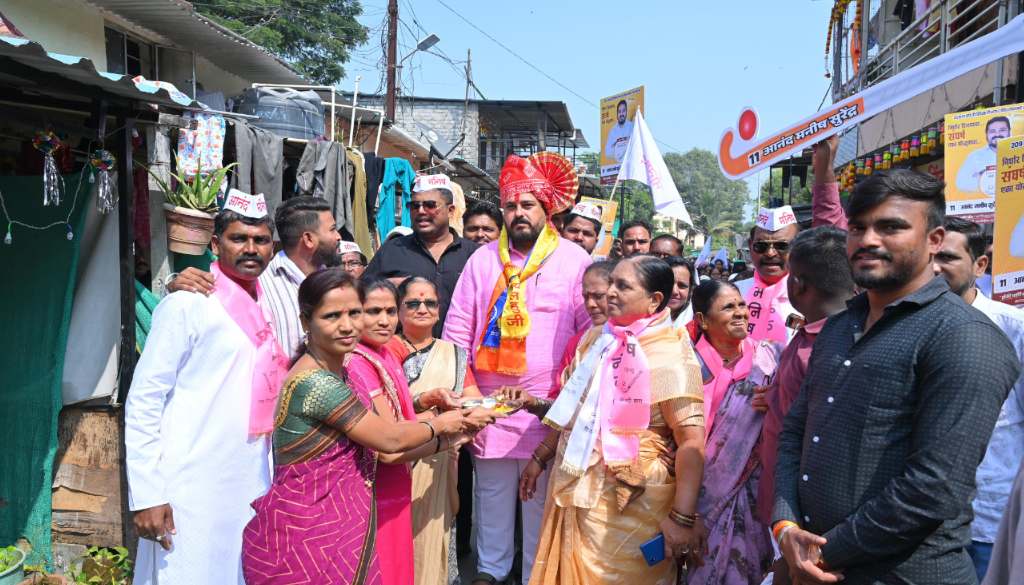Manish Anand Rallies in Aundh and Bopodi