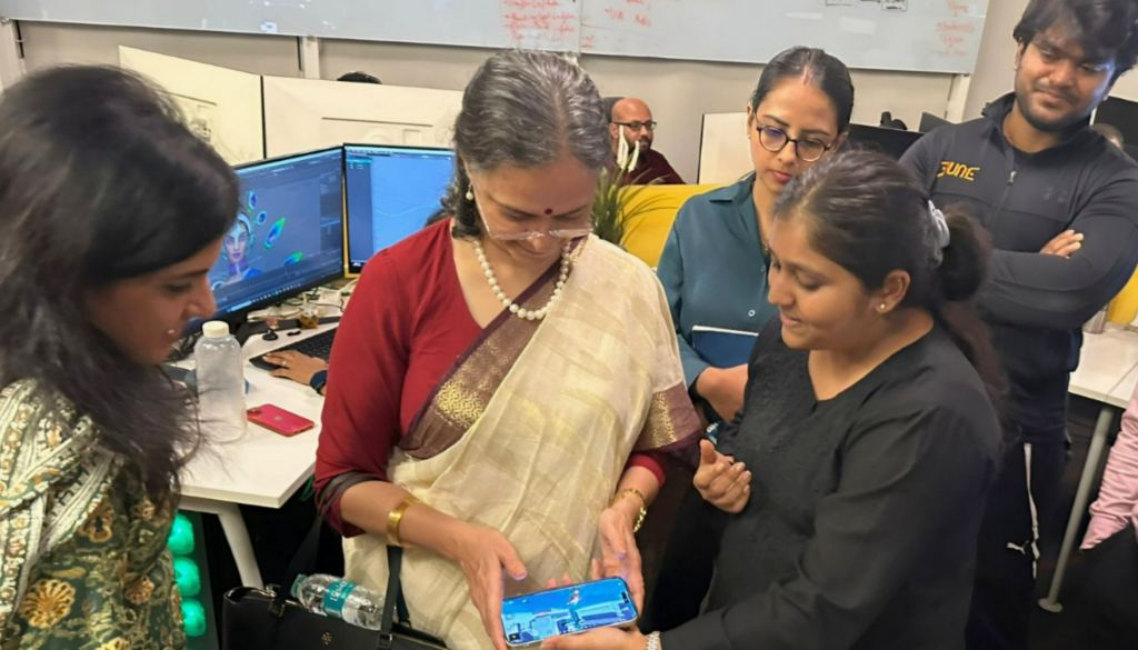 Neerja Sekhar Visits Pune