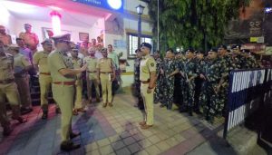 Pune police security for election
