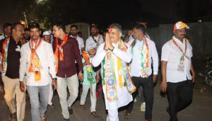 Rahul Kalate's Transformation Padyatra in Punawale