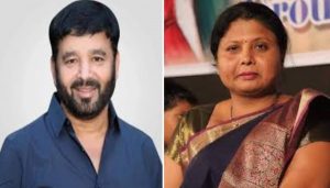 Sunil Tingre and Sushma Andhare