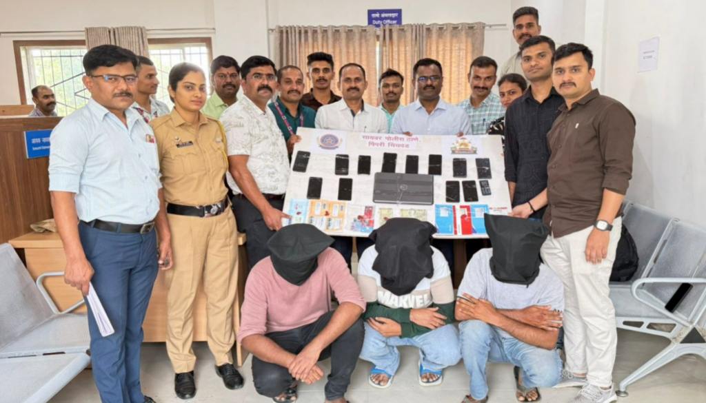 Three Arrested for Duping Citizen of Rs 61 Lakh in Cyber Fraud from Lonavala Villa
