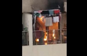 wagholi flat fire