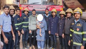 Cloth shop fire in Kondhwa