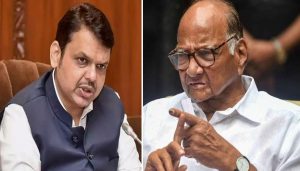 Fadnavis and Sharad Pawar