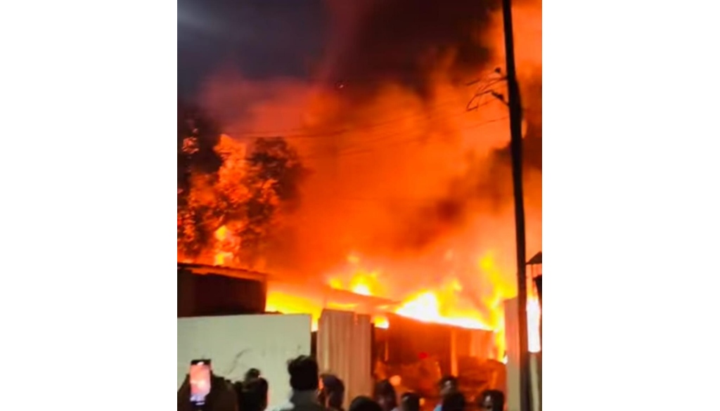 Fire Breaks Out in Plastic Scrap Godown in Hadapsar
