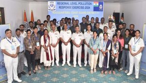 INDIAN COAST GUARD CONDUCTS REGIONAL LEVEL POLLUTION