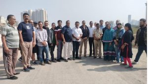 NIBM Annexe Residents Protest Against Stray Dog Menace