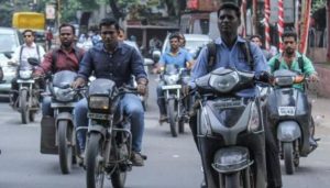 Not Wearing Helmets