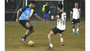 Quarterfinalist spotted at the Poona Club Football League